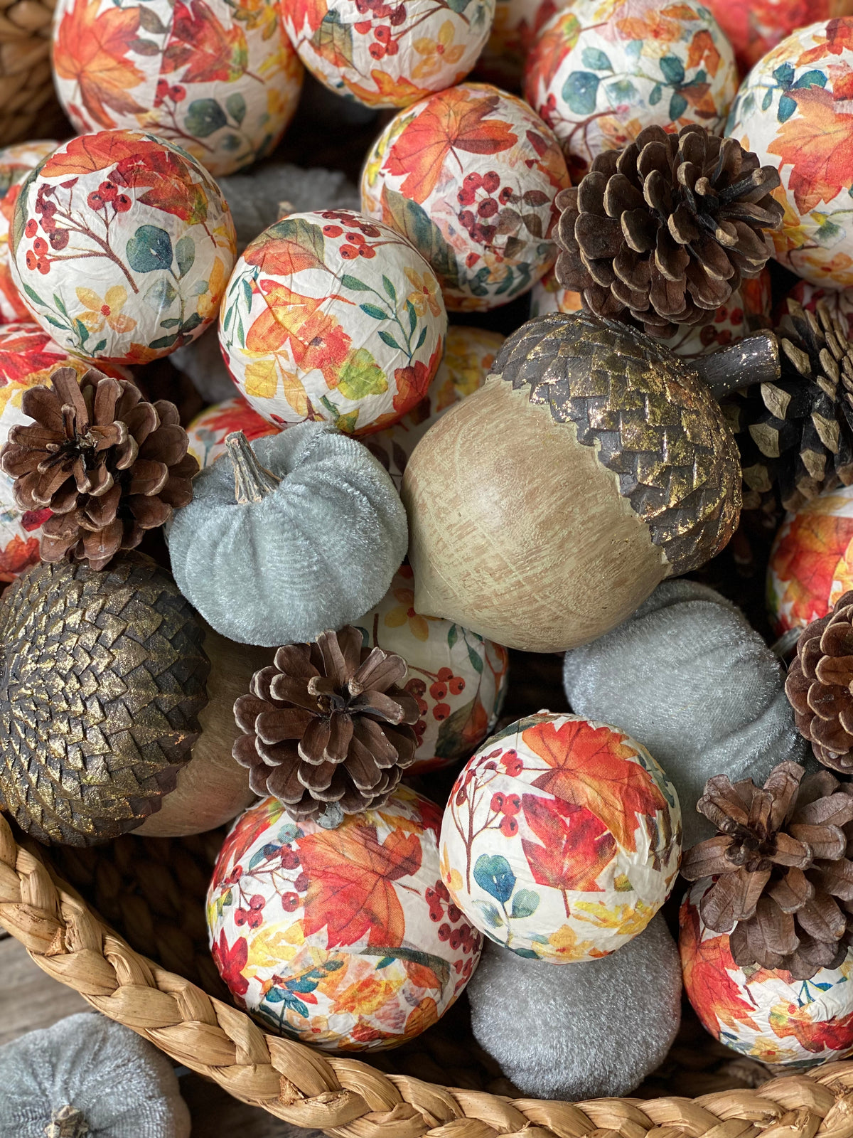 448: Fall Bowl Filler Pillows — Bits and Pieces by Joan