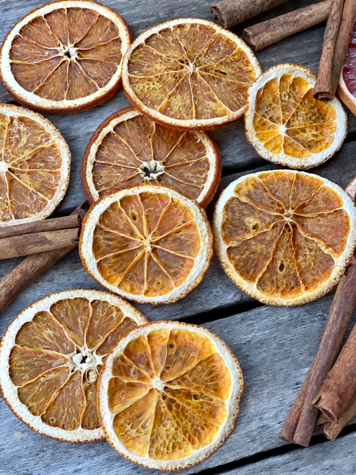 Dried Orange Slices and Cinnamon  The Hudson Valley Wreath Company