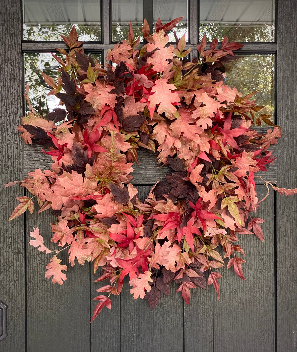 Autumn Leaves Fall Wreath | The Hudson Valley Wreath Company