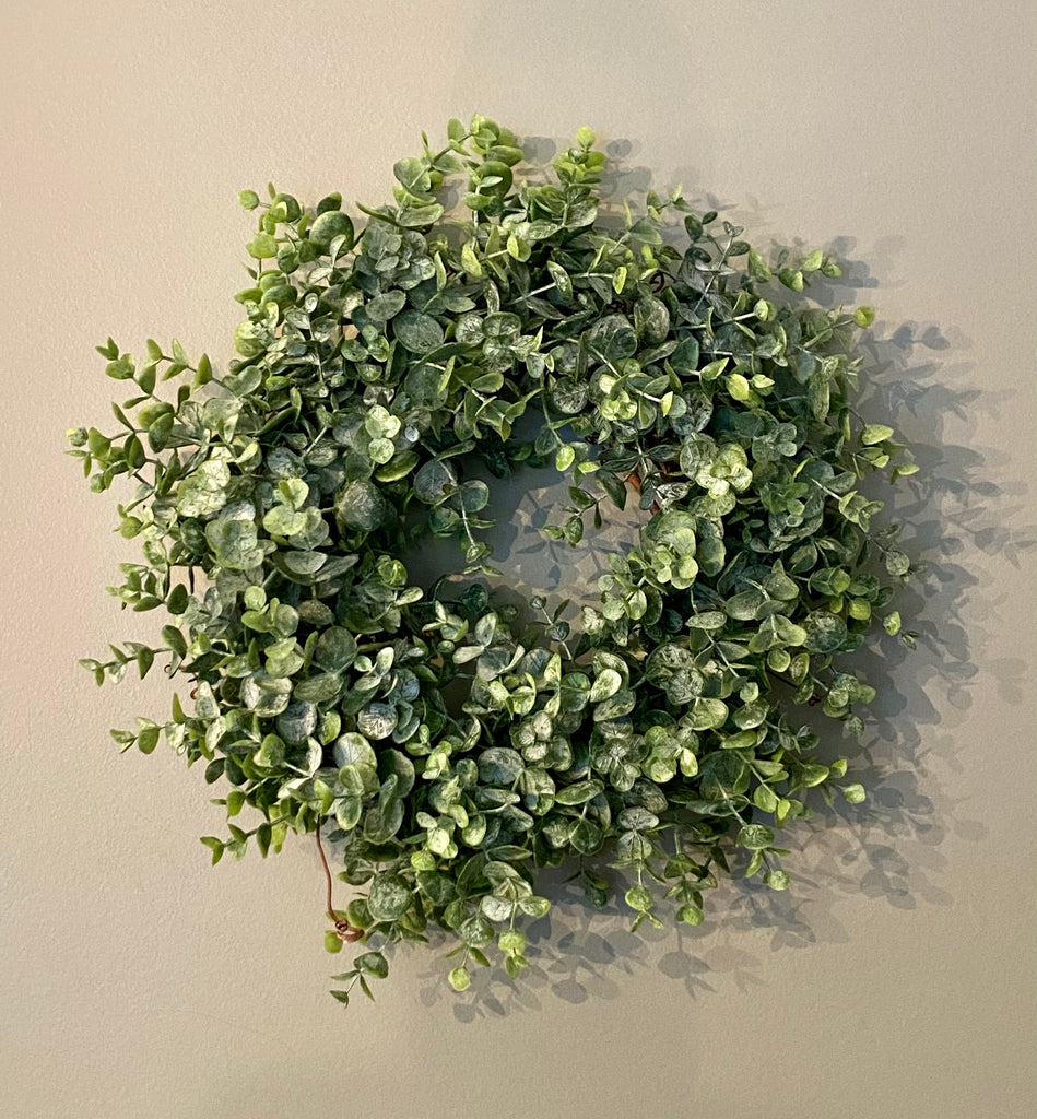 Classic Green Mixed Eucalyptus Wreath