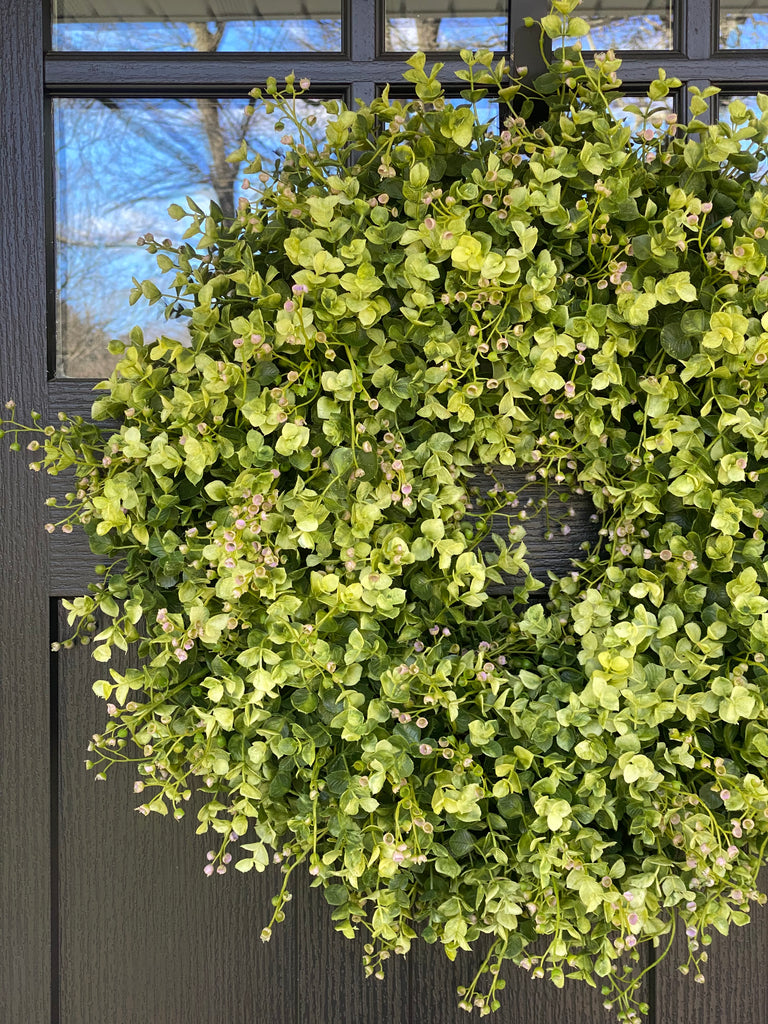 Classic Green Mixed Eucalyptus Wreath