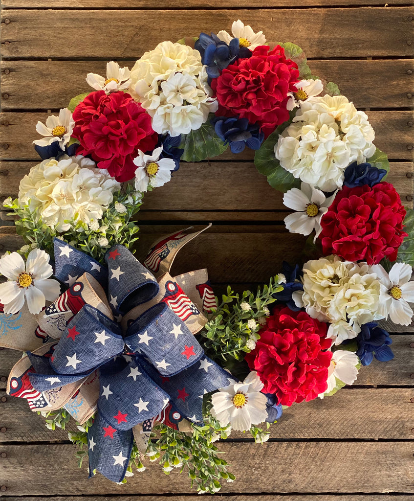Patriotic Wreath Fourth of July