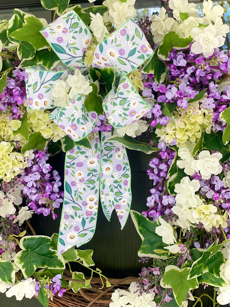 Lilac and Ivy Wreath